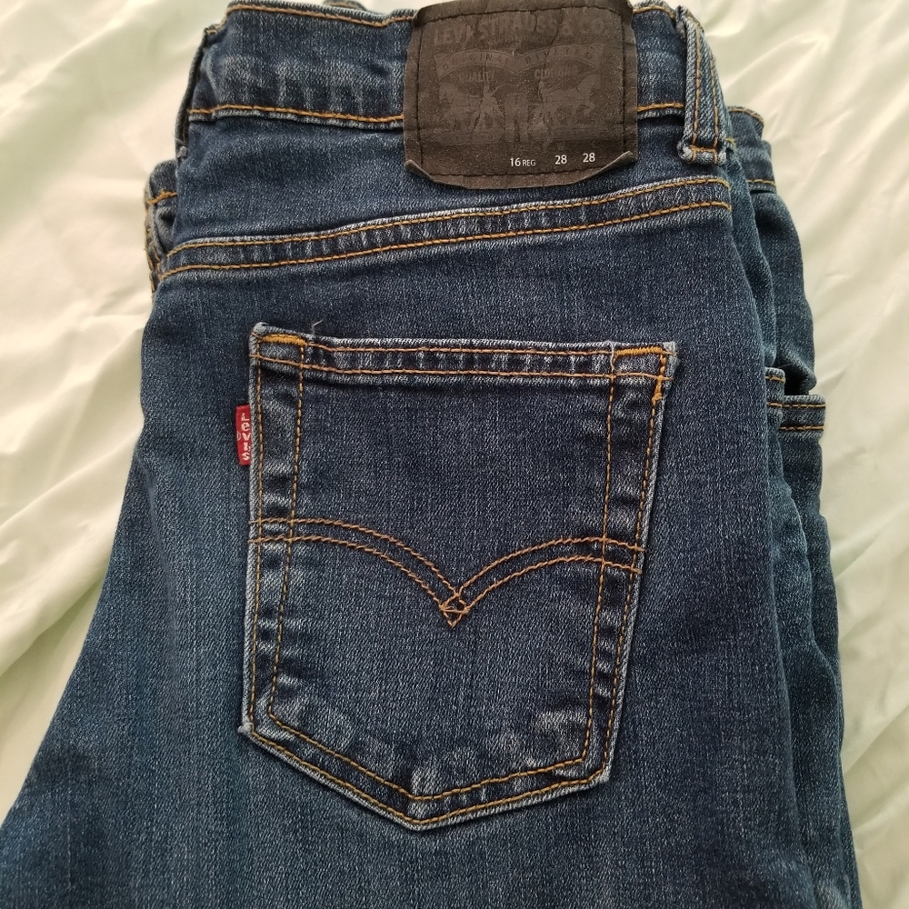 Boys Slim Levi's (3 pairs) - Picture 2 of 2
